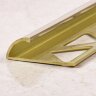 Заказать Уголок внешний (раскладка) для плитки из латуни ЛПО-12 2,7 м 