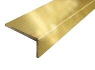 Латунный уголок 10х20 мм шлифованный разнополочный PA 20-10 3м