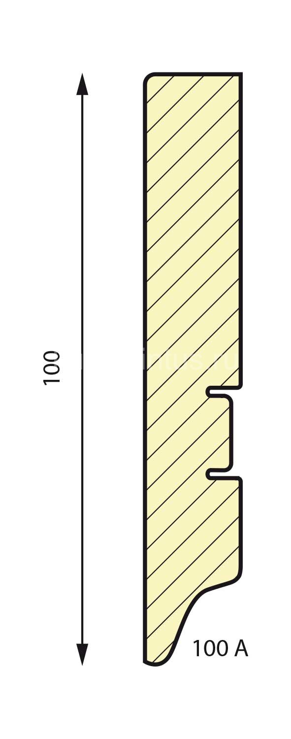 Заказать Плинтус МДФ Smartprofile Paint 100А напольный под покраску (Белый) 2,4м Заказать Плинтус МДФ Smartprofile Paint 100А напольный под покраску (Белый) 2,4м