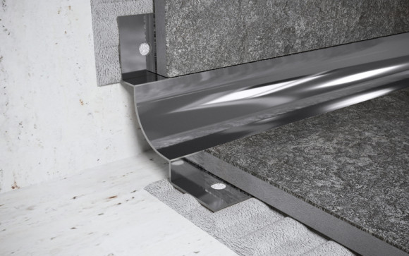 Заказать Стальной профиль угловой внутренний для плитки 10 мм FWM 10 P полированная сталь 2,7 м 
