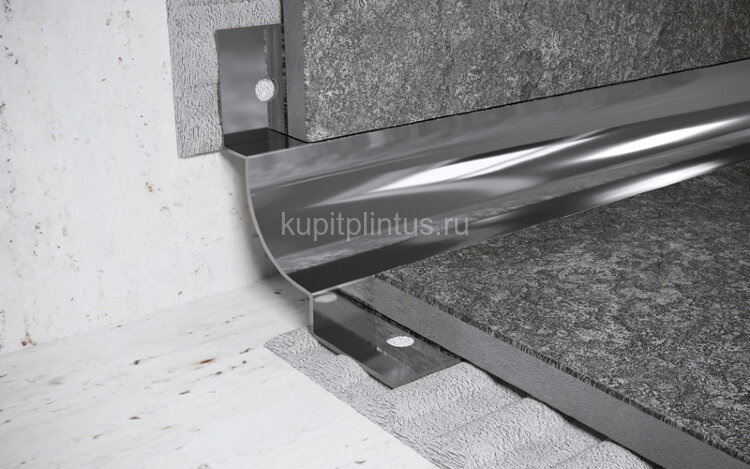 Заказать Стальной профиль угловой внутренний для плитки 10 мм FWM 10 P полированная сталь 2,7 м Заказать Стальной профиль угловой внутренний для плитки 10 мм FWM 10 P полированная сталь 2,7 м