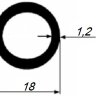 Заказать Труба алюминиевая круглая 18х1,2 мм 3 м Заказать Труба алюминиевая круглая 18х1,2 мм 3 м