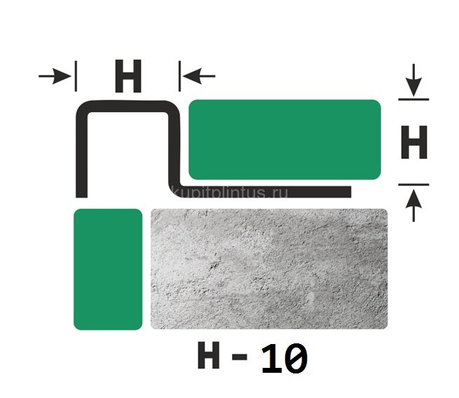 Заказать П-профиль из нержавющей стали 10х10 мм FPU 10 S сатинированная сталь 2,7 м Заказать П-профиль из нержавющей стали 10х10 мм FPU 10 S сатинированная сталь 2,7 м