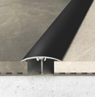 Одноуровневый порог алюминий скрытое крепление 32 мм Effector A66-005 черный 2,7 м Одноуровневый порог алюминий скрытое крепление 32 мм Effector A66-005 черный 2,7 м