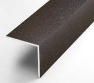 Алюминиевый уголок 40х40 мм ПБ40х40 шоколад муар 2,7 м Алюминиевый уголок 40х40 мм ПБ40х40 шоколад муар 2,7 м