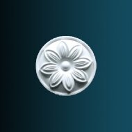 Декоративный орнамент Перфект G2385 129х129х20 мм Декоративный орнамент Перфект G2385 129х129х20 мм