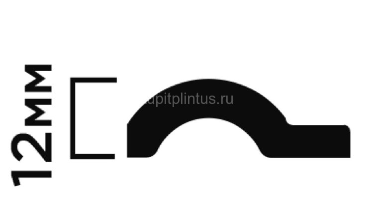 Заказать Финишный молдинг 12х36 мм HiWood LF140A BR496 под дерево 2,7 м Заказать Финишный молдинг 12х36 мм HiWood LF140A BR496 под дерево 2,7 м