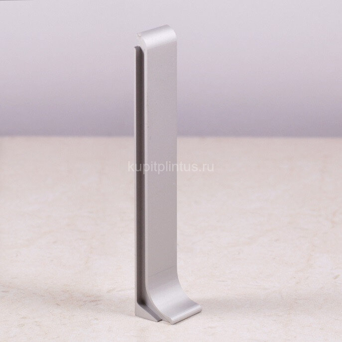 Заказать Соединитель металлический для плинтуса ПЛ-150 Серебро матовое Заказать Соединитель металлический для плинтуса ПЛ-150 Серебро матовое