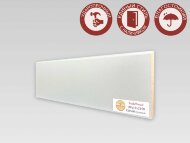 Напольный плинтус МДФ Teckwood цветной 80х10 Серый 2.15 м Напольный плинтус МДФ Teckwood цветной 80х10 Серый 2.15 м