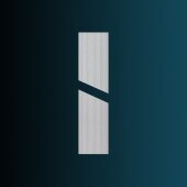 Ствол колонны Перфект N3340-1W белый полиуретан 3000х400 мм