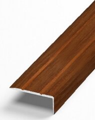 Порог угловой из алюминия Д1 Л Вишня (ламинированный) 2,7 м Порог угловой из алюминия Д1 Л Вишня (ламинированный) 2,7 м