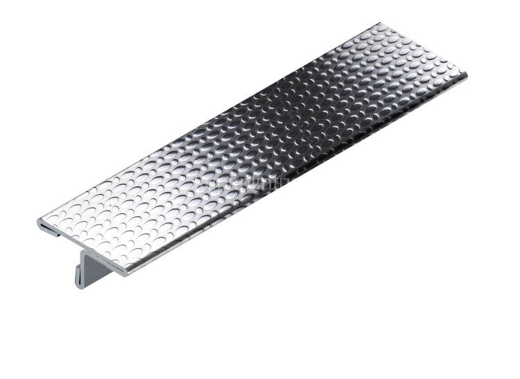 Заказать Т-профиль 20 мм из нержавеющей стали NEEXY PVS91-12 EMG тисненый серый 2.7м 