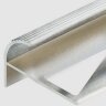 Заказать Алюминиевый профиль F-образный для ступеней 12 мм PV57-01 полированный 2,7 м 