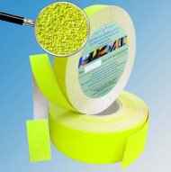 Лента абразивная цветная противоскользящая самоклеящаяся Antislip Systems 50 мм крупная зернистость Ярко-желтая ролик 18,3 м Лента абразивная цветная противоскользящая самоклеящаяся Antislip Systems 50 мм крупная зернистость Ярко-желтая ролик 18,3 м