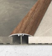 Алюминиевый порог одноуровневый 40 мм Effector A 64-0944 Мербау 2,7 м