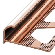 Алюминиевый профиль С-образный (раскладка) ПО-13 Розовый глянец 2,7 м Алюминиевый профиль С-образный (раскладка) ПО-13 Розовый глянец 2,7 м