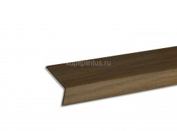 Заказать Уголок защитный ПВХ Lemal E 10х20 Цвет 0040 Орех 2,75 м 