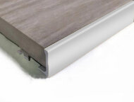 Алюминиевый L-образный профиль ПО-Г9 серебро глянец 2,7 м Алюминиевый L-образный профиль ПО-Г9 серебро глянец 2,7 м