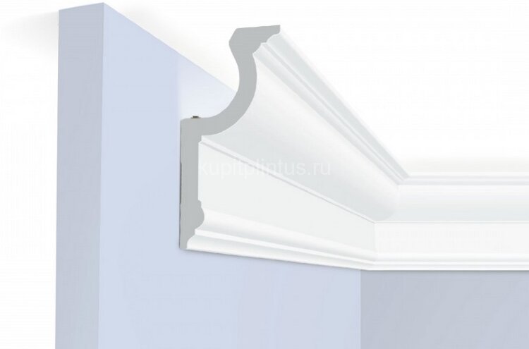Заказать Потолочный плинтус 81,6х170 мм Hiwood A188 белый 2м Заказать Потолочный плинтус 81,6х170 мм Hiwood A188 белый 2м