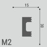 Заказать Молдинг 30х15 мм Де-Багет XPS POLYMER М 2 белый 2 м Заказать Молдинг 30х15 мм Де-Багет XPS POLYMER М 2 белый 2 м