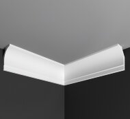 Угол внутренний к плинтусу Де-Багет П 19 50/35 (15*4) белый Угол внутренний к плинтусу Де-Багет П 19 50/35 (15*4) белый