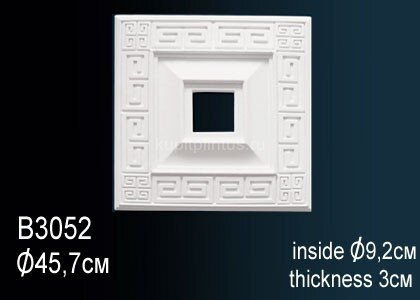 Заказать Потолочная розетка Перфект B3052 451 мм Заказать Потолочная розетка Перфект B3052 451 мм