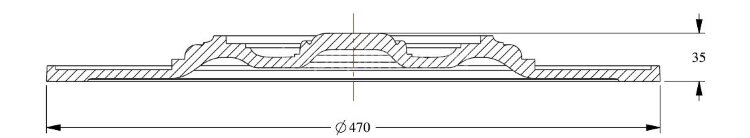 Заказать Потолочная розетка Orac Decor Purotouch R17 диаметром 47 см Заказать Потолочная розетка Orac Decor Purotouch R17 диаметром 47 см