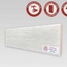 Напольный плинтус МДФ Teckwood цветной 80х10 Дуб Айс 2.15 м