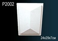 Фасадный декор Перфект P2002 белый полиуретан 290х241х71 мм Фасадный декор Перфект P2002 белый полиуретан 290х241х71 мм