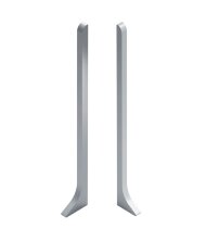 Комплект заглушек (левая правая) к плинтусу 100 мм NEEXY AKBD100-LE-RE-MS серебро матовое Комплект заглушек (левая правая) к плинтусу 100 мм NEEXY AKBD100-LE-RE-MS серебро матовое