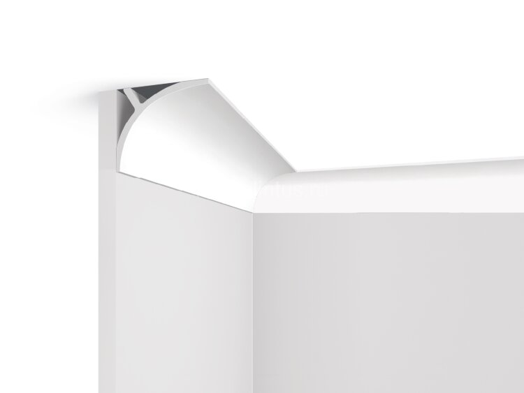 Заказать Потолочный плинтус HiWood A146 белый 90х115 мм 2м Заказать Потолочный плинтус HiWood A146 белый 90х115 мм 2м