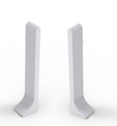 Комплект заглушек (левая+правая) для напольного плинтуса 100 мм Мега-Трейд ЛП-100з 0035 без покрытия Комплект заглушек (левая+правая) для напольного плинтуса 100 мм Мега-Трейд ЛП-100з 0035 без покрытия