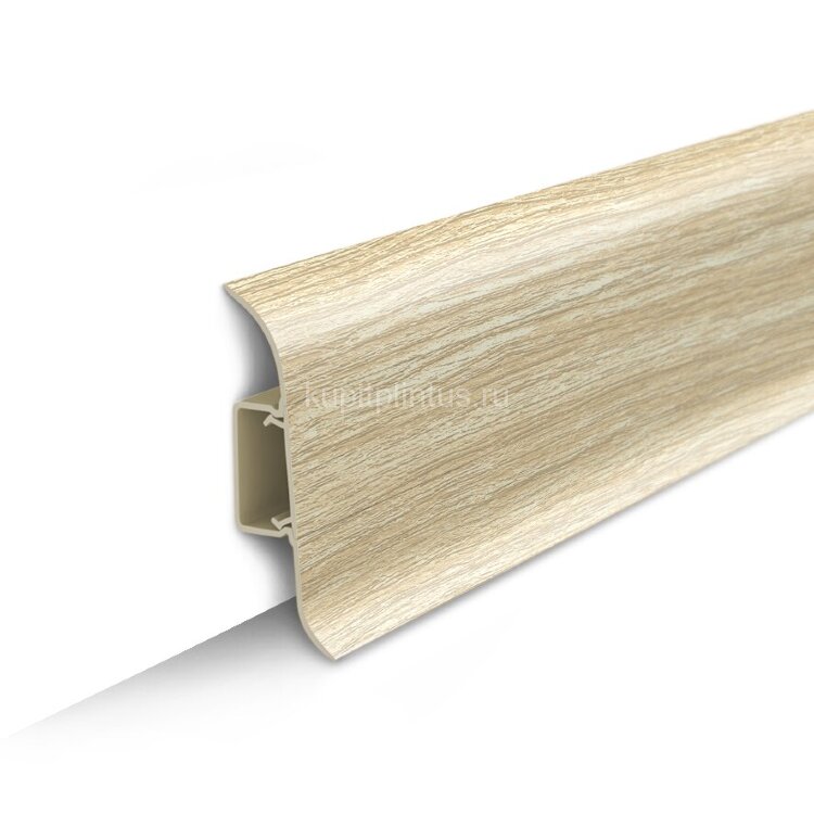 Заказать Напольный плинтус ПВХ с кабель-каналом 70 мм Идеал Классик К-П70 218 дуб европейский 2,2 м Заказать Напольный плинтус ПВХ с кабель-каналом 70 мм Идеал Классик К-П70 218 дуб европейский 2,2 м