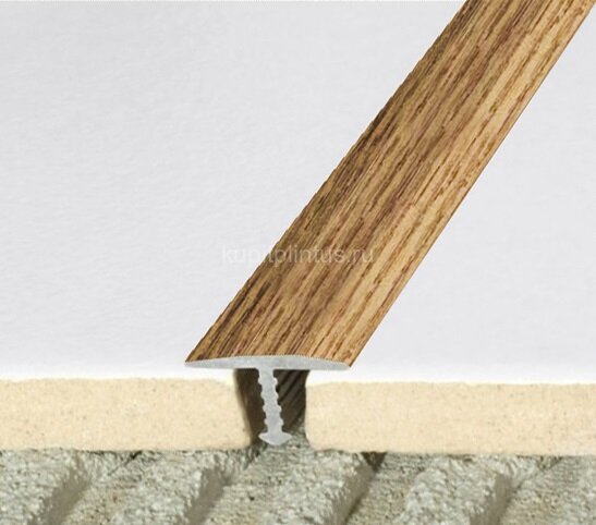 Заказать Алюминиевый профиль Т-образный 18 мм Effector A55 34 Вяз 2,5 м 