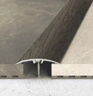 Алюминиевый порог одноуровневый 40 мм Effector A 64-0925 Дуб Антрацит 2,7 м Алюминиевый порог одноуровневый 40 мм Effector A 64-0925 Дуб Антрацит 2,7 м