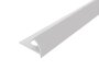 Профиль внешний ПВХ для плитки Cezar 10 мм 202 Серебряный 2,5 м