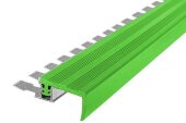 Противоскользящий закладной гибкий профиль FlexStep 25 мм FS-25 зеленый 2,7 м Противоскользящий закладной гибкий профиль FlexStep 25 мм FS-25 зеленый 2,7 м