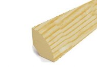 Галтель выпуклая ПВХ Lemal 18х18 мм Цвет 0050 Сосна 2,5 м