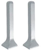 Внешний уголок для напольного плинтуса Cezar LP80 Внешний уголок для напольного плинтуса Cezar LP80