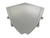 Уголок внутренний для плинтуса 14х14 Cezar Mini вогнутый Цвет под плинтус