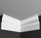Угол внутренний к плинтусу Де-Багет П 20 100/40 (9*4) белый