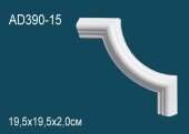 Угловой элемент с орнаментом Перфект AD390-15 195х195 мм