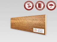 Напольный плинтус МДФ Teckwood цветной 80х10 Орех Пекан 2.15 м Напольный плинтус МДФ Teckwood цветной 80х10 Орех Пекан 2.15 м