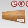 Напольный плинтус МДФ Teckwood цветной 80х10 Орех Пекан 2.15 м