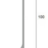 Заказать Соединитель для плинтуса Евротрим L-100 алюминий черный 