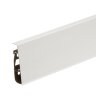 Напольный плинтус Cezar Hi-Line Prestige 75 мм цвет P089 белый глянец 2,5 м