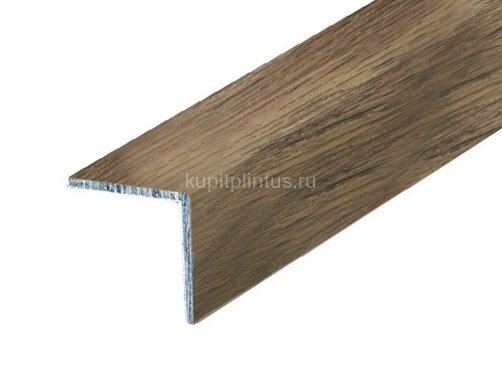 Заказать Уголок 20х20 мм алюминиевый КД Дуб венский (декорированный) 2,7 м Заказать Уголок 20х20 мм алюминиевый КД Дуб венский (декорированный) 2,7 м