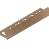 С-профиль для плитки внешний 10 мм NEEXY PV17-06 MBR бронза матовая 2.7 м