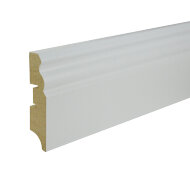 Плинтус МДФ Smartprofile Paint 70Е напольный под покраску (Белый) 2,4м Плинтус МДФ Smartprofile Paint 70Е напольный под покраску (Белый) 2,4м