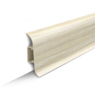 Напольный плинтус ПВХ с кабель-каналом 70 мм Идеал Классик К-П70 262 клен вермонт 2,2 м Напольный плинтус ПВХ с кабель-каналом 70 мм Идеал Классик К-П70 262 клен вермонт 2,2 м